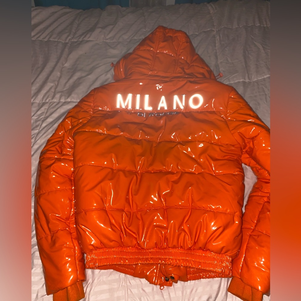 Orange Milano Coat